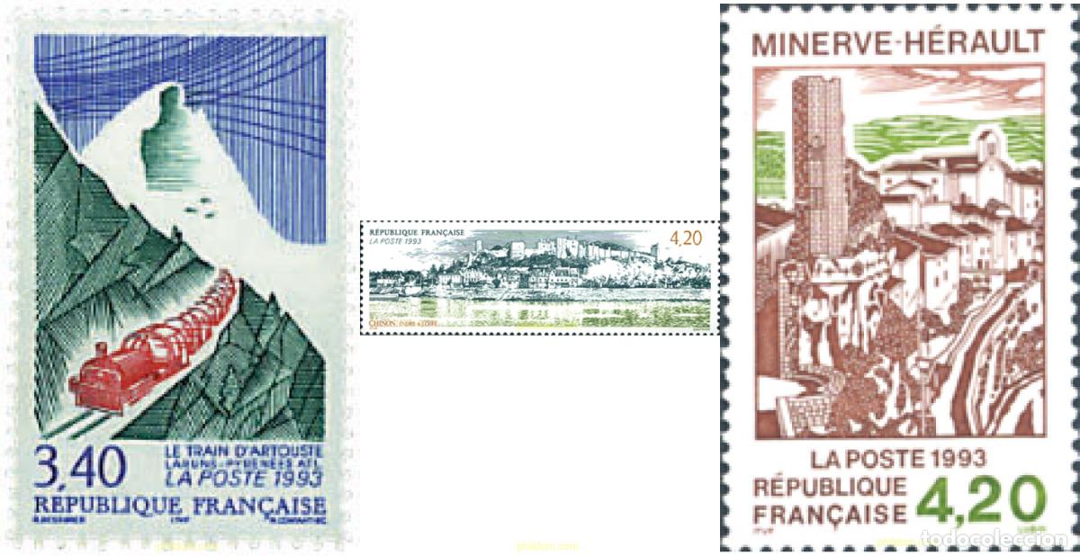 Sellos: 59736 MNH FRANCIA 1993 TURISMO