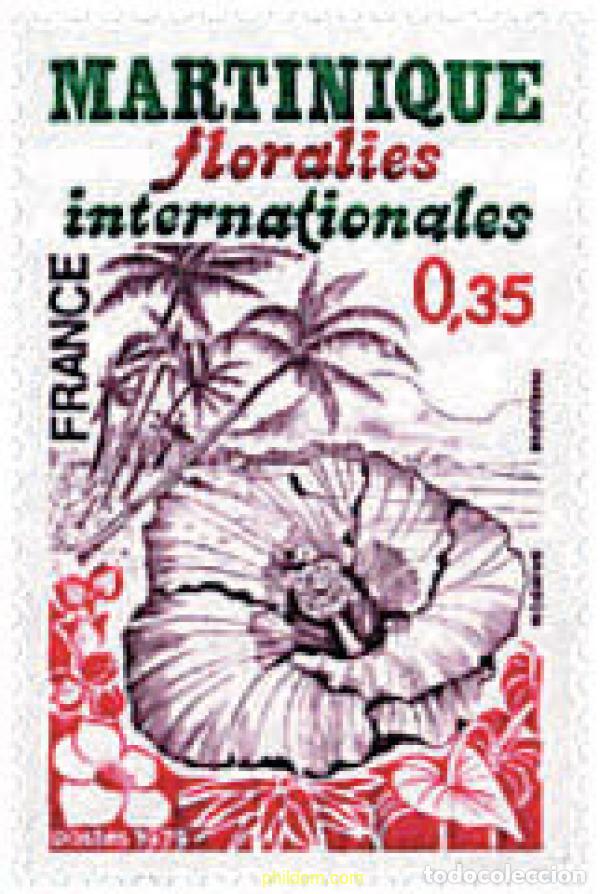 Sellos: 89306 MNH FRANCIA 1979 FLORALIES INTERANCIONALES EN MARTINICA