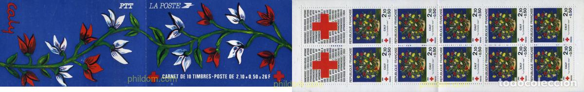 Sellos: 1805 MNH FRANCIA 1984 PRO CRUZ ROJA