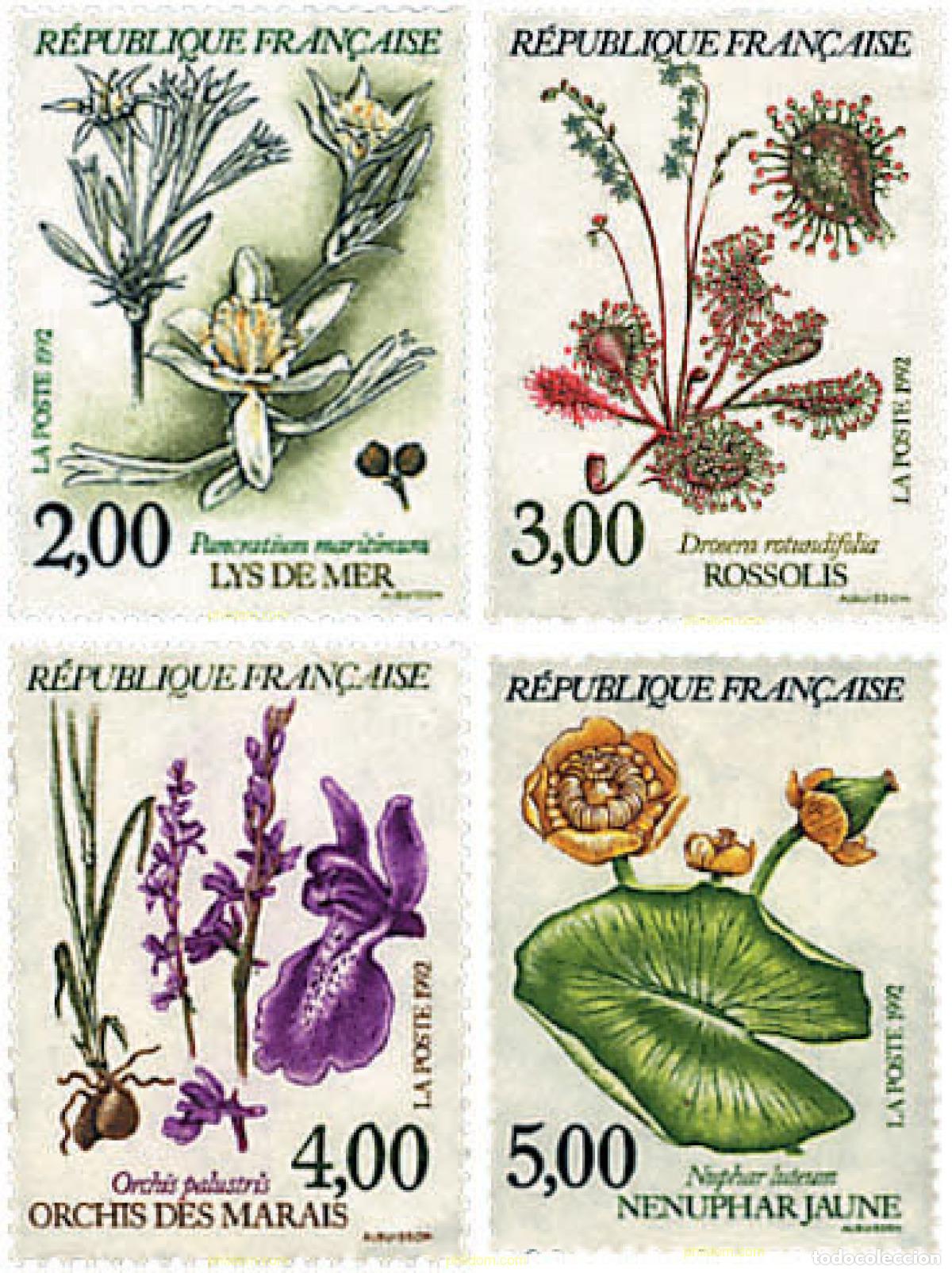 Sellos: 89316 MNH FRANCIA 1992 NATURALEZA DE FRANCIA