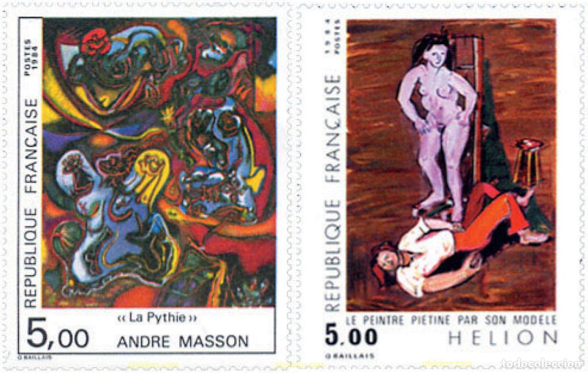 Sellos: 123822 MNH FRANCIA 1984 ART DECO