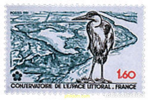 Sellos: 32725 MNH FRANCIA 1981 CONSERVACION DEL LITORAL