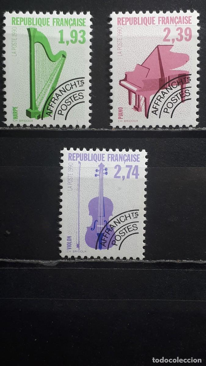 Sellos: FRANCIA. A&Ntilde;O 1990.**. YVERT PRE-OBLITERADOS 210/2