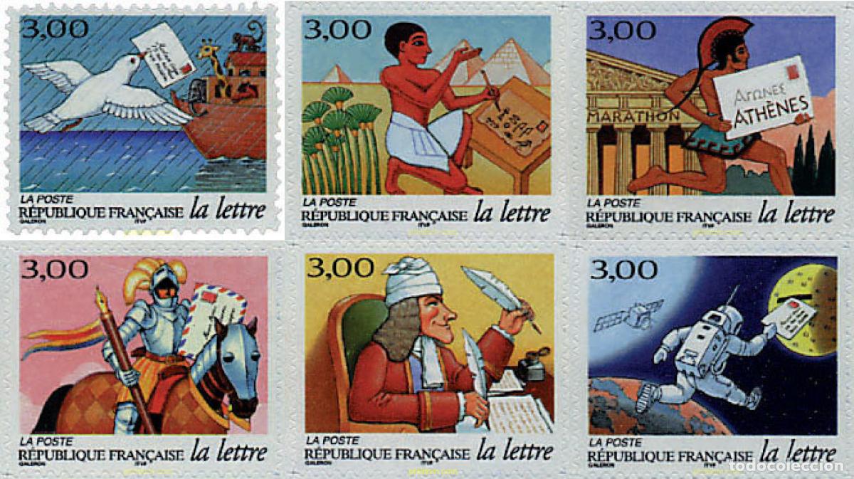Sellos: 65932 MNH FRANCIA 1998 DIA DE LA CARTA
