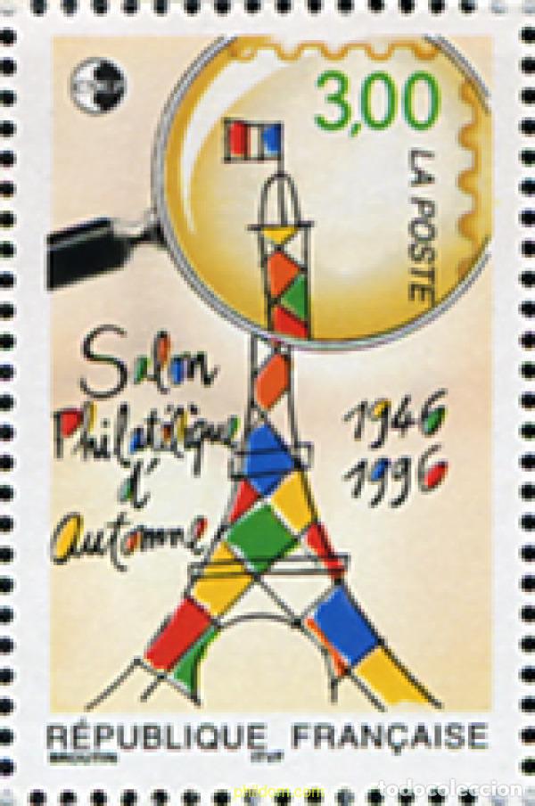 Sellos: 124405 MNH FRANCIA 1996 50 SALON FILATELICO DE OTO&Ntilde;O