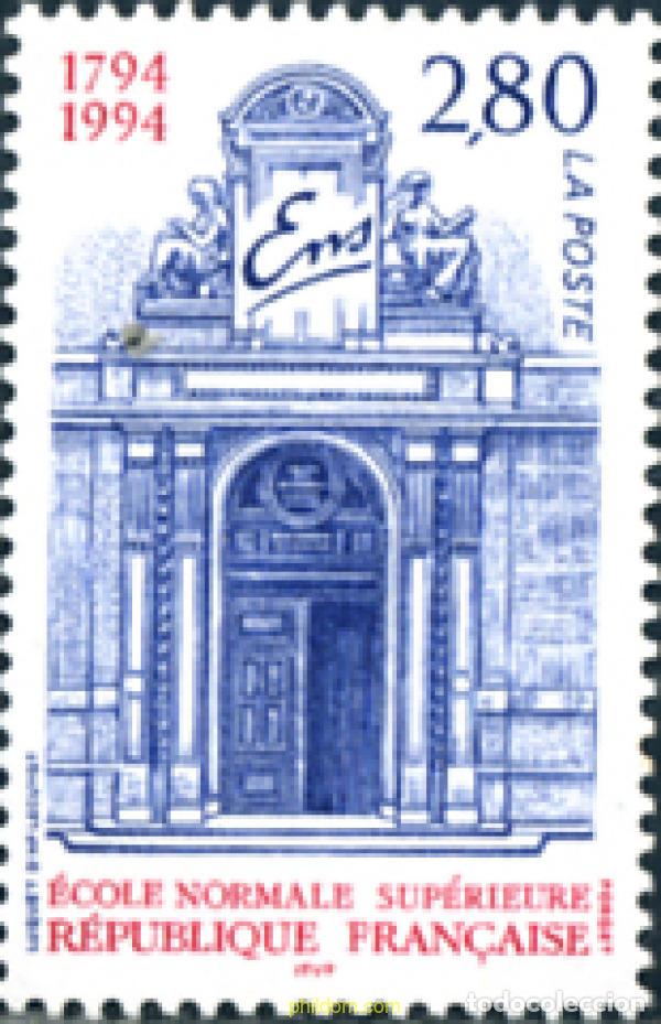 Sellos: 124255 MNH FRANCIA 1994 BICENTENARIO DE LA ESCUELA NORMAL SUPERIOR