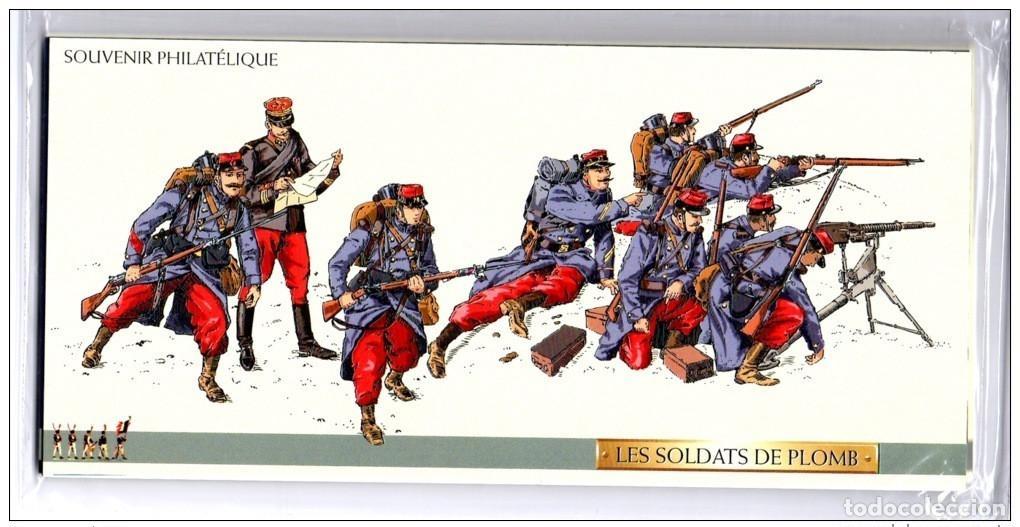 Sellos: Francia 2012 - Bloque filat&eacute;lico de recuerdos n&deg;69 a 74 Los soldados plomo