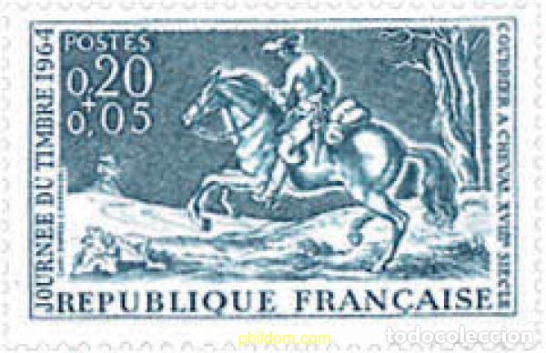Sellos: 88229 MNH FRANCIA 1964 DIA DEL SELLO