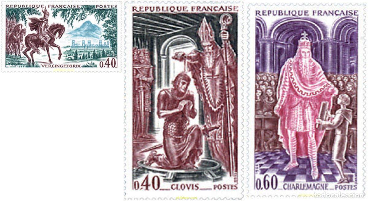 Sellos: 65601 MNH FRANCIA 1966 PERSONAJES HISTORICOS DE FRANCIA