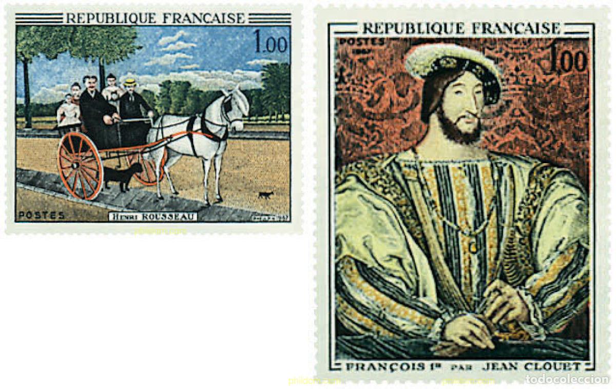 Sellos: 88252 MNH FRANCIA 1967 OBRAS DE ARTE