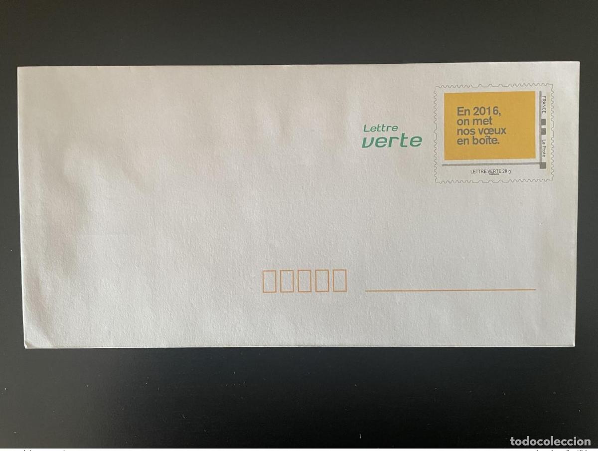 Sellos: Carta verde del PAP France 2015/2016 En 2016 pusimos nuestros deseos una caja Phil @poste