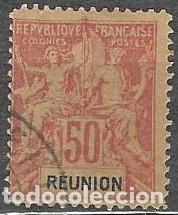 Sellos: SELLO USADO DE LA REUNION 1892, YT 42
