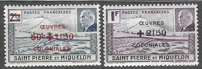 Sellos: SELLOS* DE SPM 1944, YT 312/ 13
