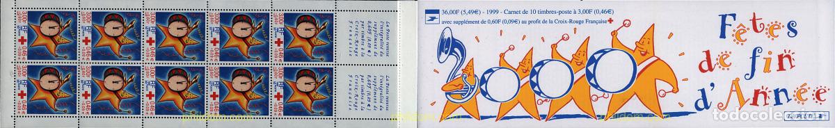 Sellos: 2701 MNH FRANCIA 1999 A BENEFICIO DE LA CRUZ ROJA