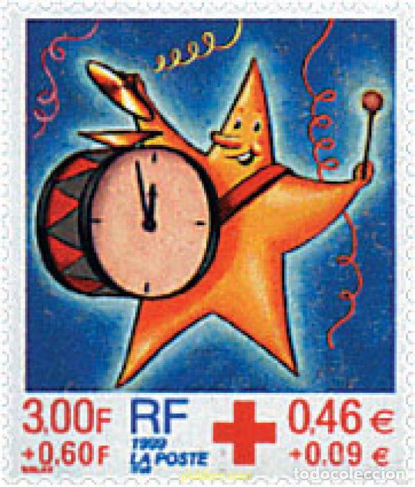 Sellos: 65942 MNH FRANCIA 1999 A BENEFICIO DE LA CRUZ ROJA