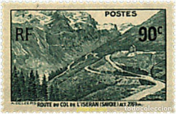 Sellos: 41063 MNH FRANCIA 1937 INAUGURACION DEL PUERTO DEL ISERAN