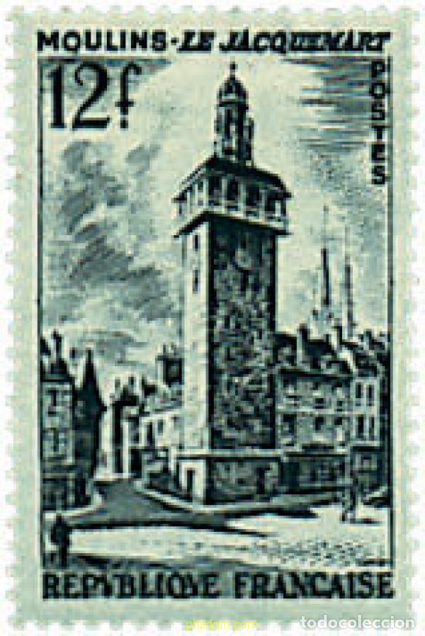 Sellos: 41071 MNH FRANCIA 1955 5 CENTENARIO DE MOULINS