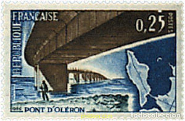 Sellos: 41082 MNH FRANCIA 1966 INAUGURACION DEL PUENTE OLERON