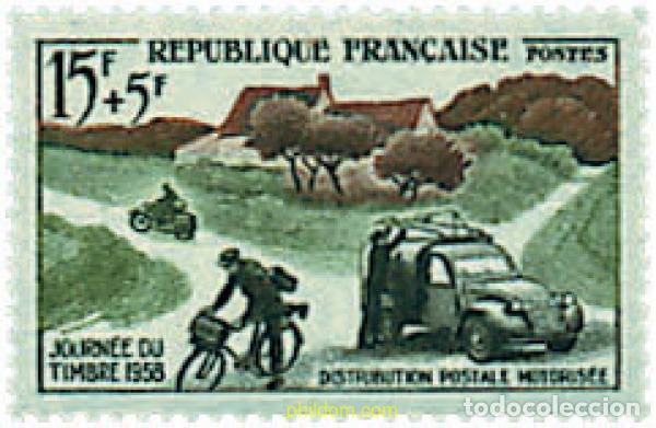 Briefmarken: 88123 MNH FRANCIA 1958 DIA DEL SELLO