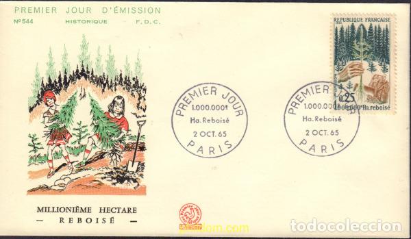Sellos: 415833 MNH FRANCIA 1965 CAMPA&Ntilde;A DE REFORESTACION