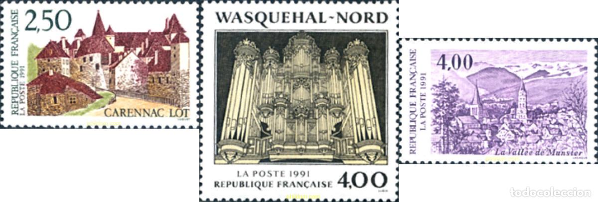 Sellos: 244467 MNH FRANCIA 1991 TURISMO