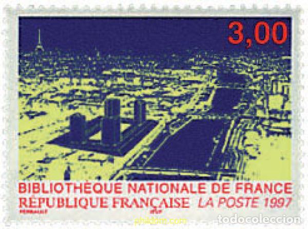 Sellos: 59743 MNH FRANCIA 1996 BIBLIOTECA NACIONAL DE FRANCIA