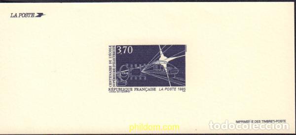 Sellos: 582675 MNH FRANCIA 1995 CENTENARIO DE LA ESCUELA SUPERIOR DE ELECTRICIDAD