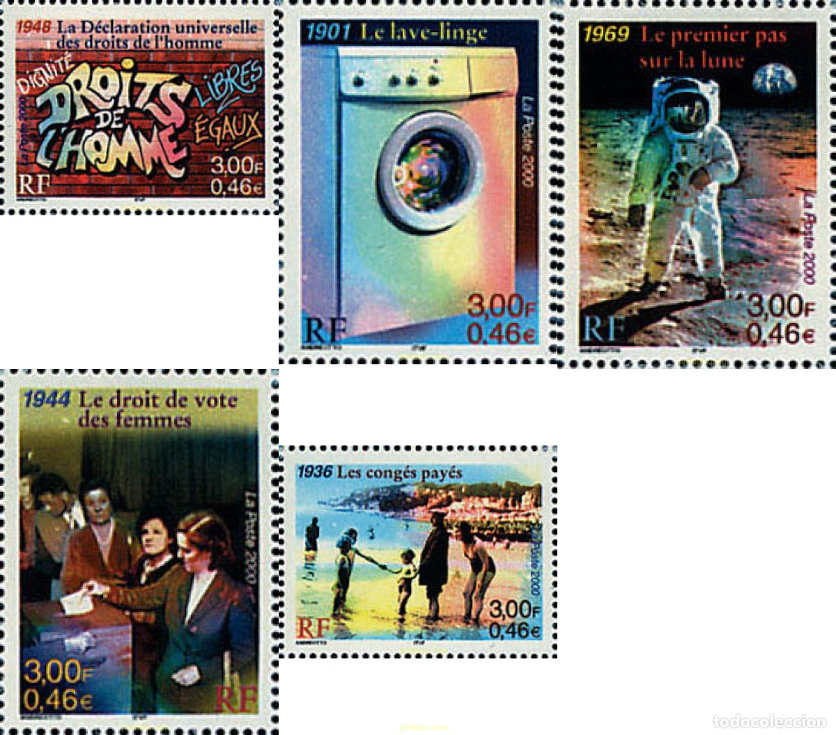 Sellos: 162744 MNH FRANCIA 2000 EL SIGLO XX