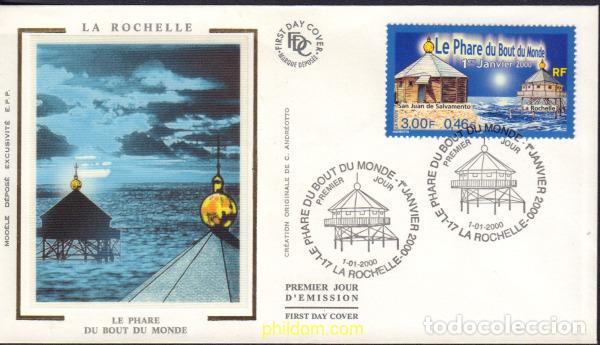 Sellos: 583718 MNH FRANCIA 2000 EL FARO DE LA PUNTA DEL MUNDO