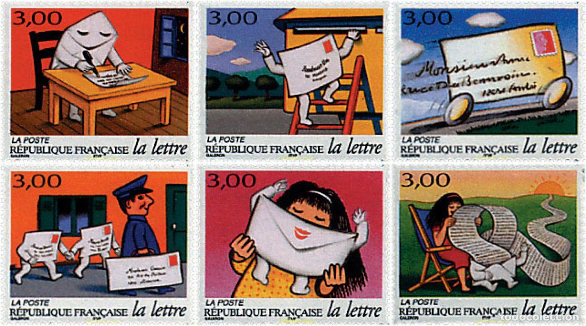 Sellos: 53559 MNH FRANCIA 1997 DIA DE LA CARTA