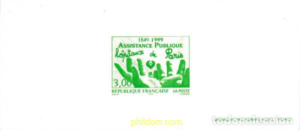 Sellos: 603737 MNH FRANCIA 1999 150 ANIVERSARIO DE LA ASISTENCIA PUBLICA