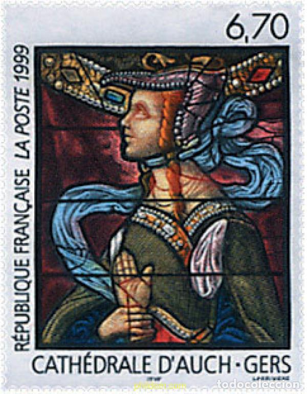 Sellos: 53507 MNH FRANCIA 1999 OBRA DE ARTE