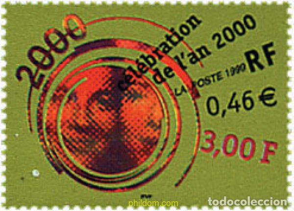 Sellos: 65178 MNH FRANCIA 1999 CELEBRACION DEL A&Ntilde;O 2000