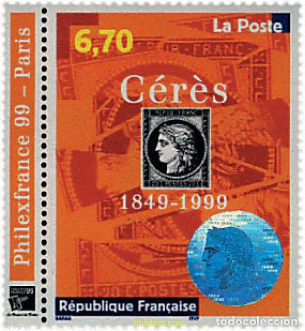 Sellos: 88561 MNH FRANCIA 1999 PHILEXFRANCE 99. EXPOSICION FILATELICA INTERNACIONAL