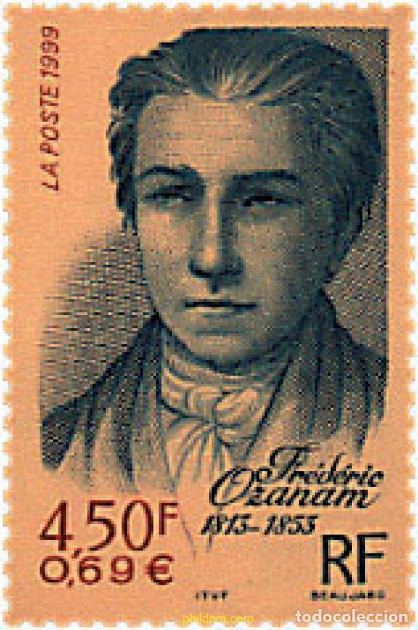 Sellos: 53539 MNH FRANCIA 1999 HOMENAJE A FREDERIC OZANAM