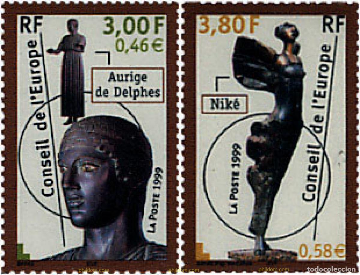 Sellos: 53538 MNH FRANCIA 1999 CONSEJO DE EUROPA