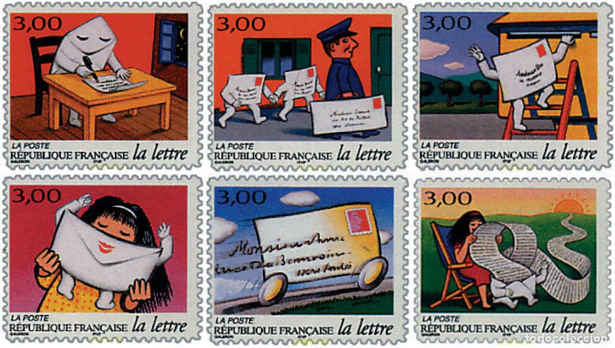Sellos: 53563 MNH FRANCIA 1997 DIA DE LA CARTA