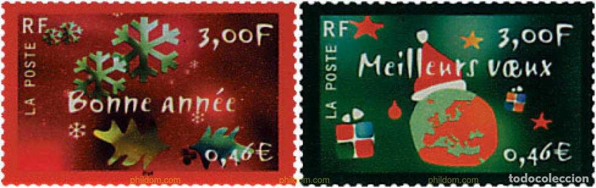 Sellos: 65181 MNH FRANCIA 2000 A&Ntilde;O NUEVO