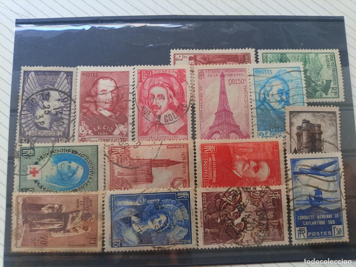 Sellos: Francia. Lote de sellos seleccionados