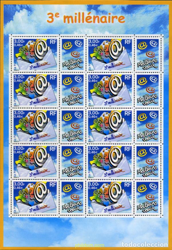 Sellos: 9283 MNH FRANCIA 2000 TERCER MILENIO