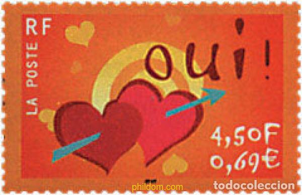 Sellos: 613245 MNH FRANCIA 2001 SELLOS PARA NACIMIENTOS