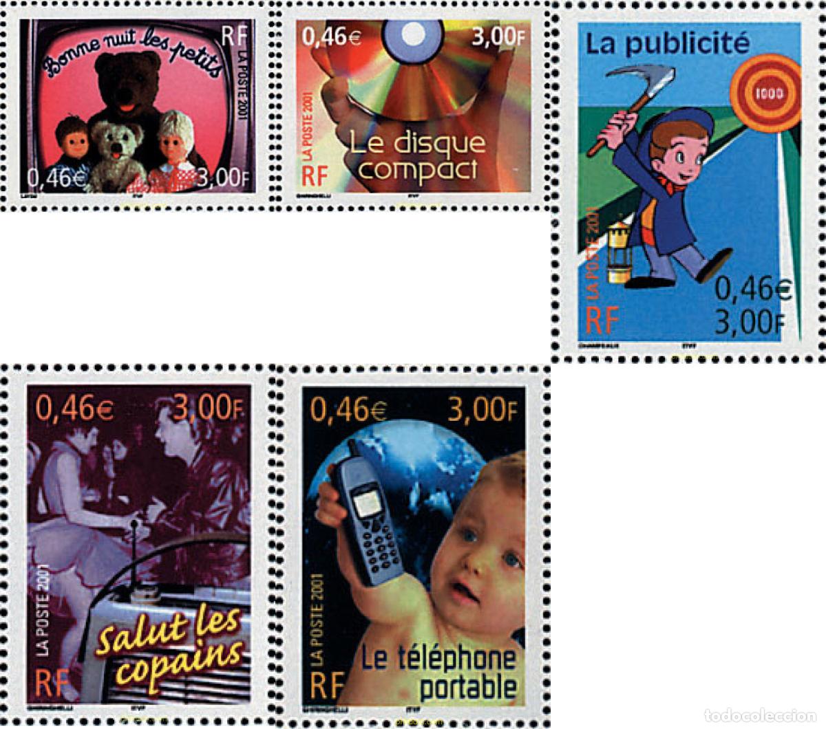 Sellos: 8456 MNH FRANCIA 2001 COMMUNICACIONES