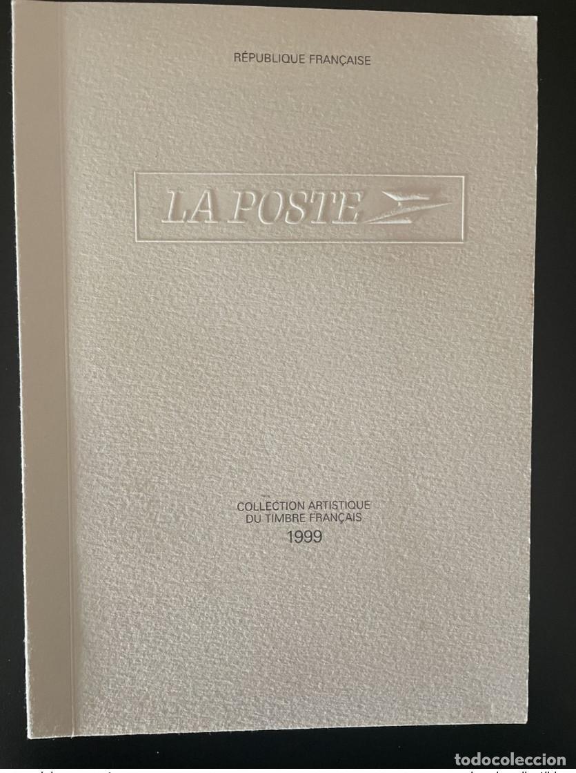 Sellos: COLECCI&Oacute;N FRANCIA 1999 SELLO FRANC&Eacute;S SERIE ART&Iacute;STICA REGALO LIBRO PARA MINISTROS
