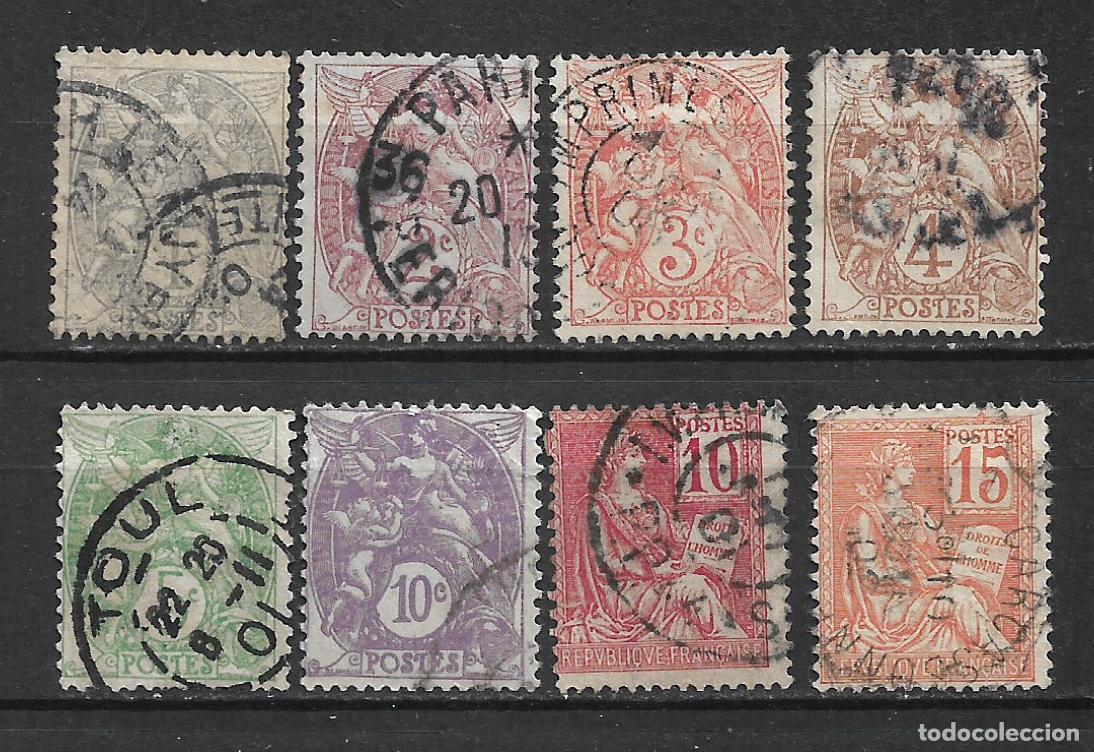 Selos: francia 1900-29 sellos usado - 1/9