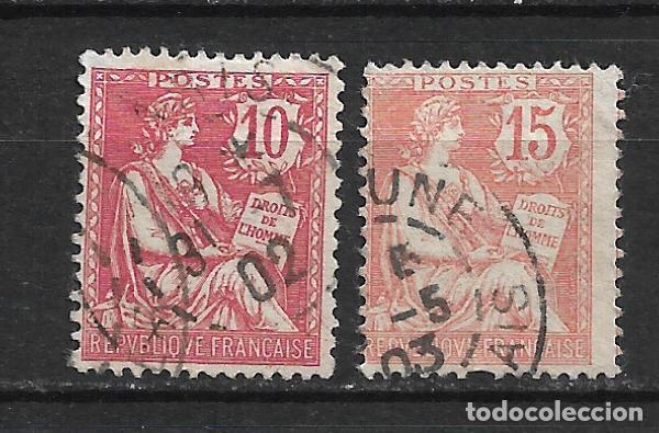 Sellos: francia 1902 sellos usado - 1/9