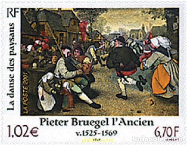 Sellos: 74128 MNH FRANCIA 2001 OBRA DE ARTE