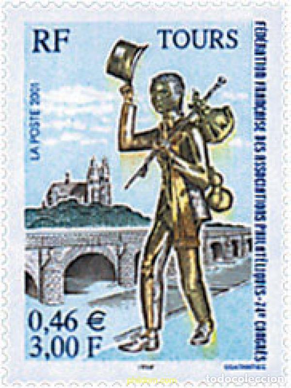 Sellos: 78194 MNH FRANCIA 2001 74 CONGRESO DE LA FEDERACION DE ASOCIACIONES FILATELICAS FRANCESAS