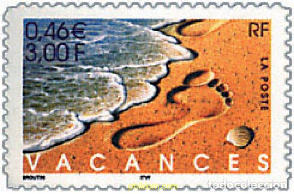 Sellos: 80822 MNH FRANCIA 2001 VACACIONES