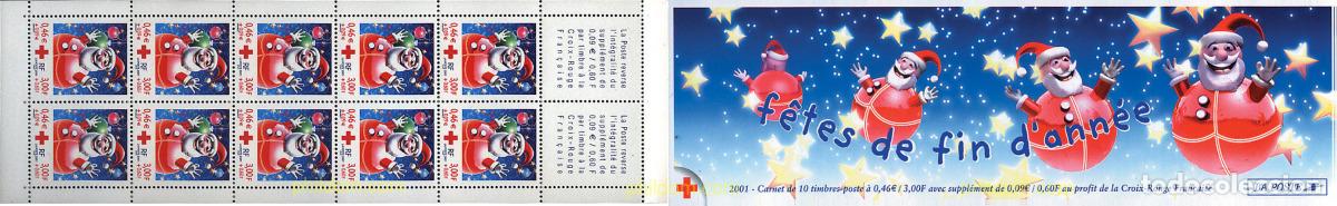 Sellos: 1853 MNH FRANCIA 2001 NAVIDAD