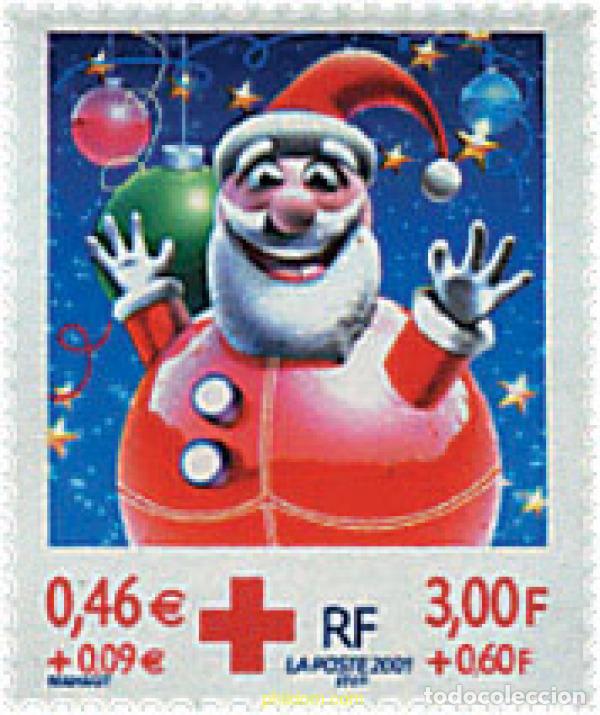 Sellos: 81212 MNH FRANCIA 2001 NAVIDAD
